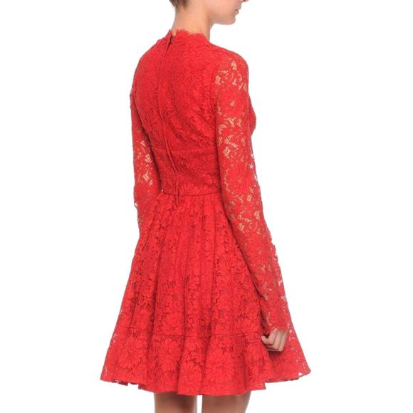 Dolce & Gabbana - Floral-lace Flounce Dress - IT 42 - Picture 3 of 4